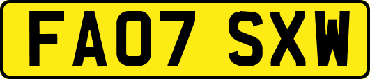 FA07SXW