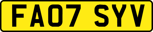 FA07SYV