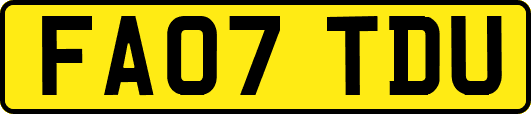 FA07TDU