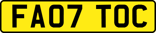 FA07TOC