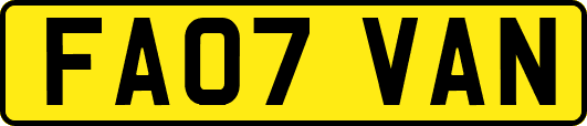 FA07VAN