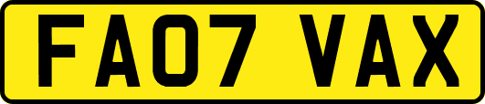 FA07VAX