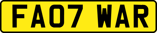 FA07WAR