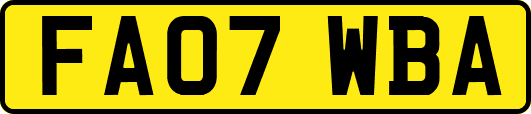 FA07WBA