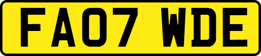 FA07WDE