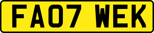 FA07WEK