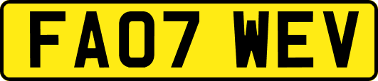 FA07WEV