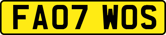 FA07WOS