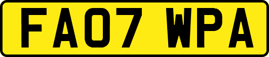 FA07WPA