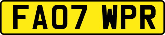 FA07WPR
