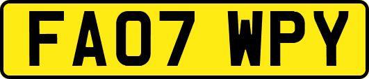 FA07WPY