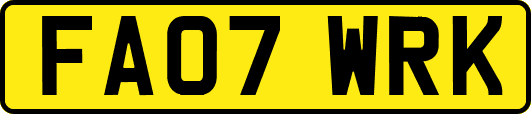 FA07WRK