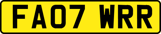 FA07WRR