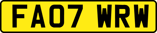 FA07WRW