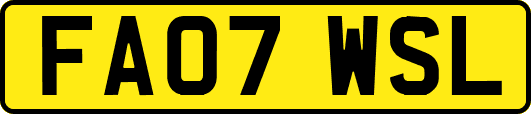 FA07WSL