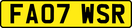 FA07WSR