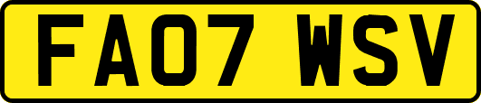 FA07WSV