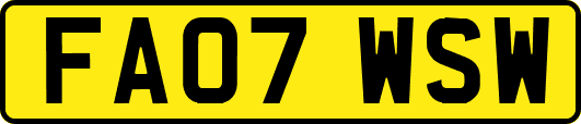 FA07WSW