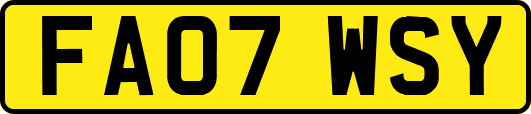 FA07WSY