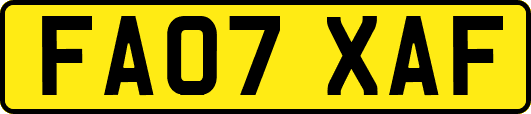 FA07XAF