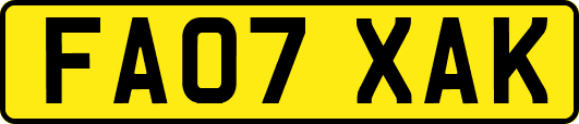 FA07XAK