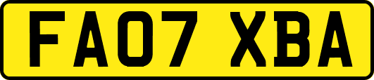 FA07XBA