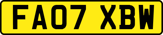 FA07XBW