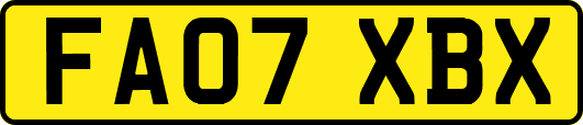 FA07XBX