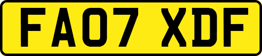 FA07XDF