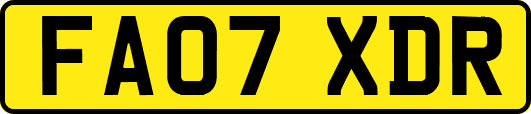 FA07XDR