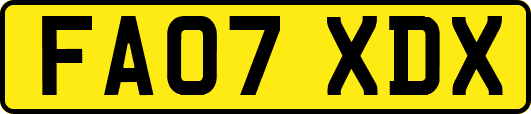 FA07XDX