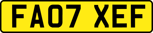 FA07XEF