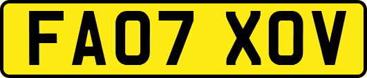 FA07XOV