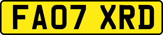 FA07XRD