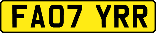 FA07YRR
