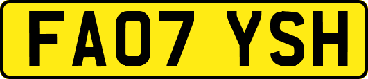 FA07YSH