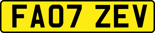 FA07ZEV