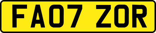 FA07ZOR