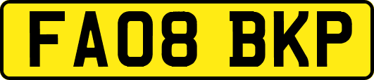 FA08BKP