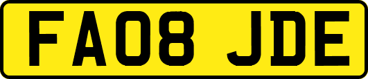 FA08JDE