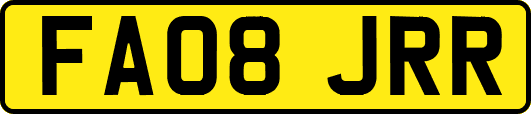FA08JRR