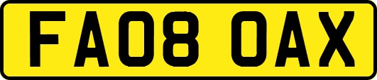 FA08OAX