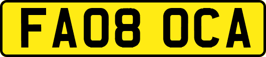 FA08OCA