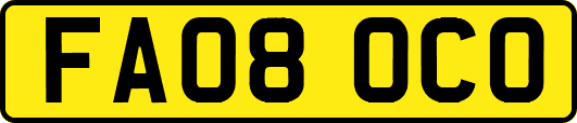 FA08OCO