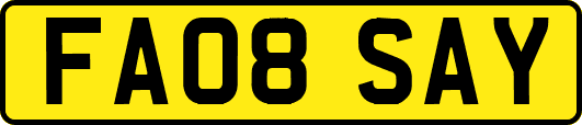 FA08SAY