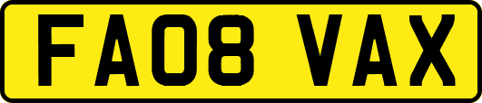 FA08VAX