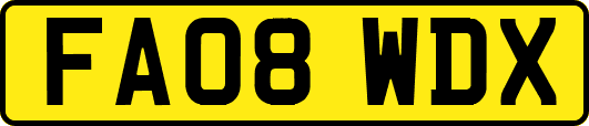 FA08WDX