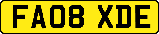 FA08XDE