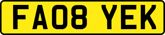 FA08YEK