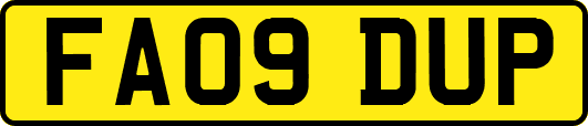 FA09DUP
